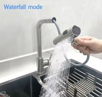 Robinet , mitigeur d'évier de cuisine avec Mode douche à jet