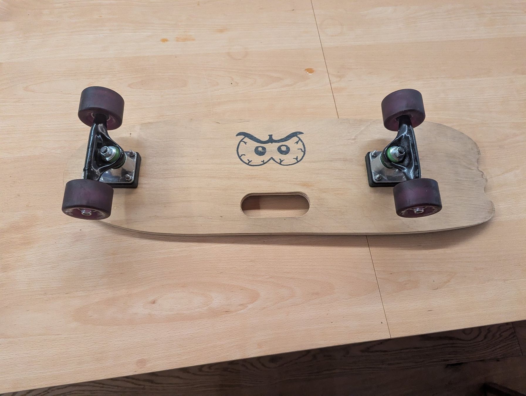 Skateboards: Petit Longboard fait Maison – D'occasion à Nods par basix96x 3