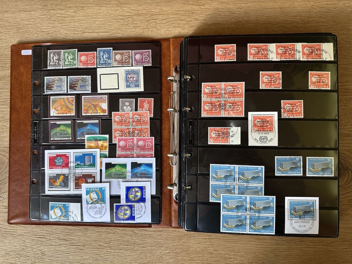 Tous les timbres: Schweiz - grosse Ämter Sammlung auf 44 Seiten im gut erhalte – D'occasion à Schmitten / FR par Samsara169 1