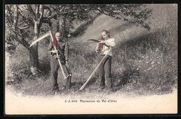 AK Paysannes du Val d'illiez