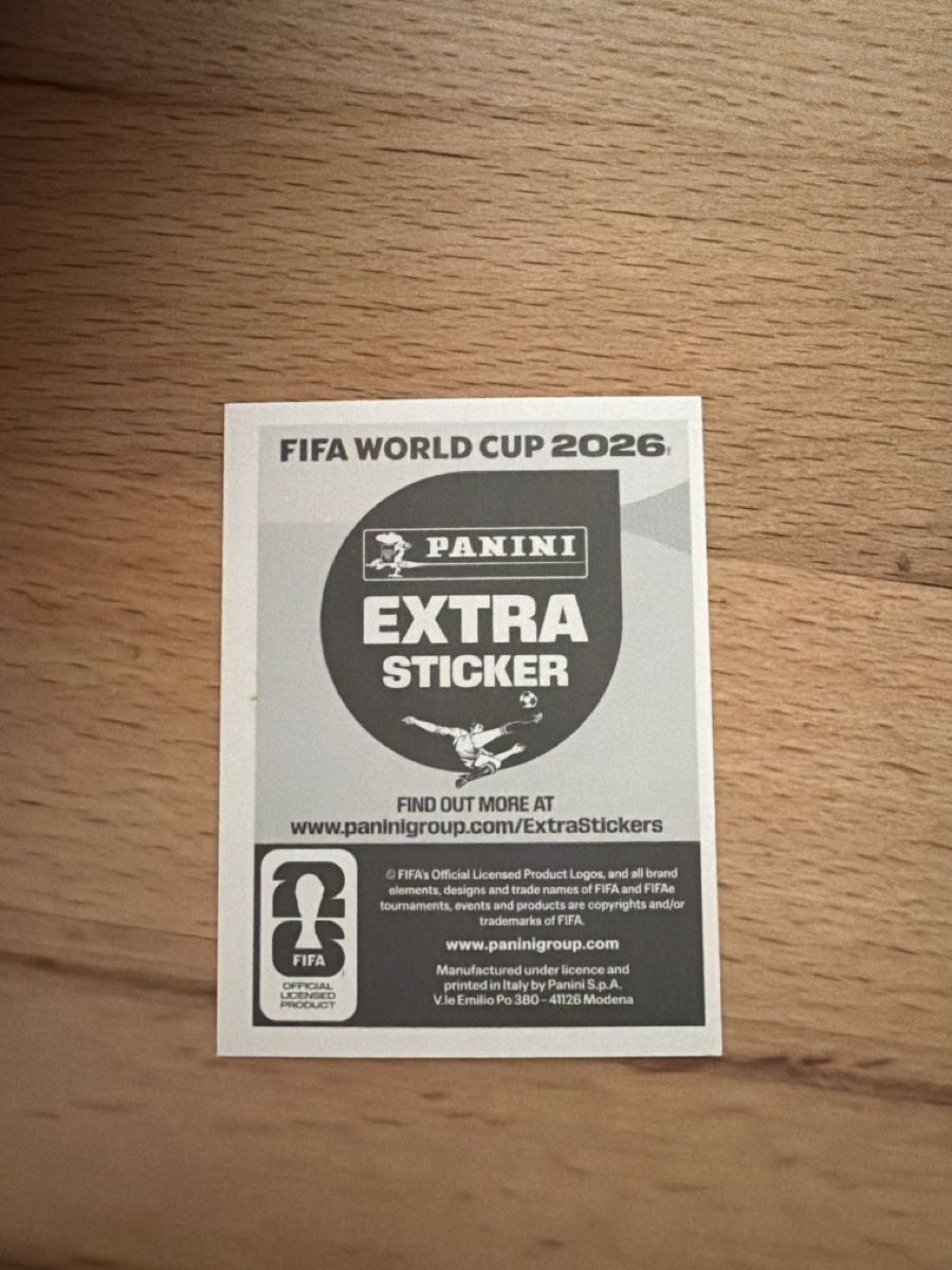 Panini Sammelbilder & Trading cards: Panini Extra Sticker VINICIUS JUNIOR – Neu (gemäss Beschreibung) aus Urtenen-Schönbühl von Hattrick3 1