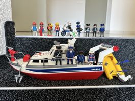PLAYMOBIL grosse Rettungsstation / Hafen-Szene