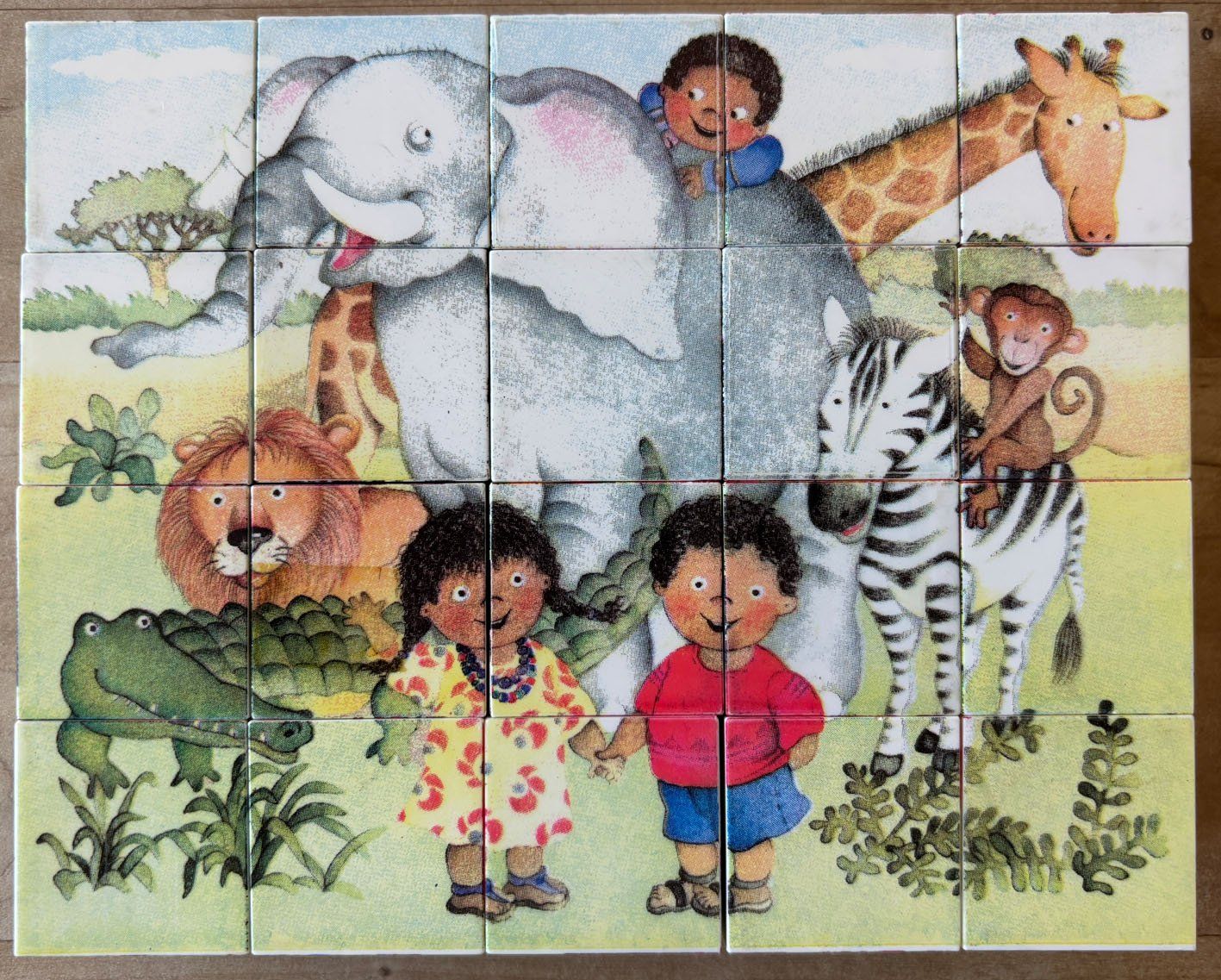 Puzzles: UNICEF, Klötzli-Puzzle – D'occasion à Füllinsdorf par Bubnik 5