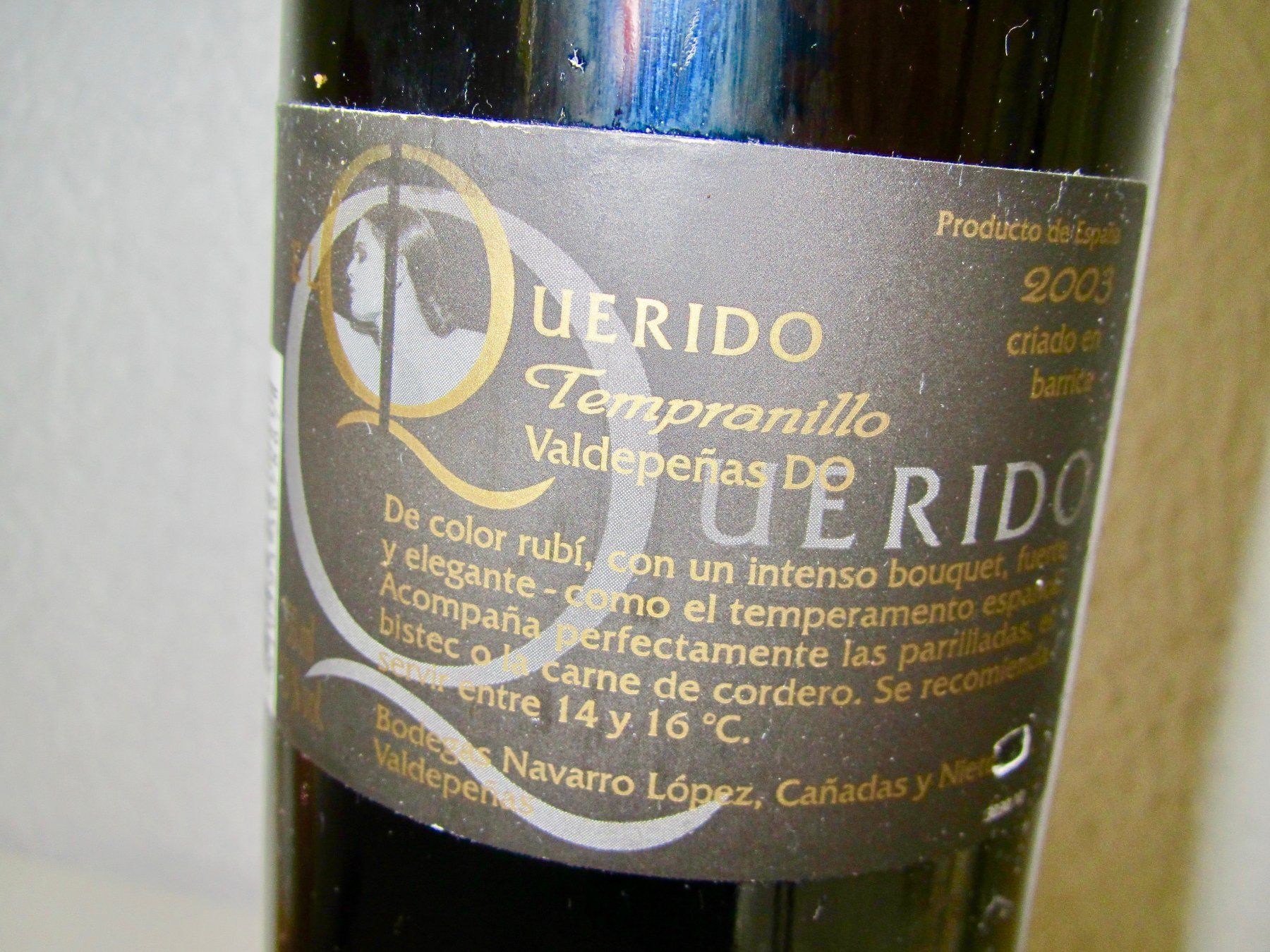 Vino: VIN ROUGE EL UERIDO 2003 – Nuovo (secondo la descrizione) da Murten venduto da Selliot 2