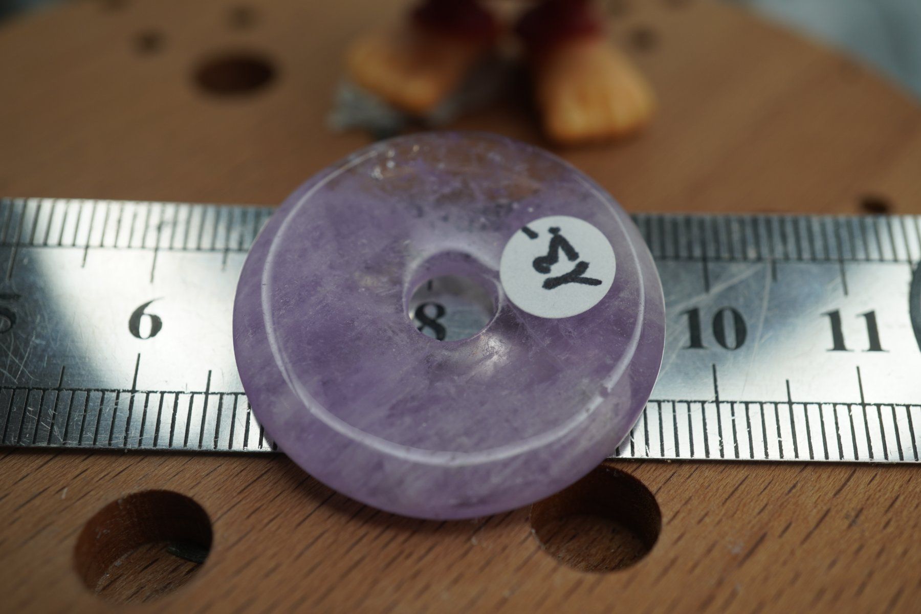 Mineralien & Heilsteine: Amethyst    Pi  Scheibe  ca30mm    ab  1.-     Räumung – Neu und originalverpackt aus Eschenbach SG von topstone 2