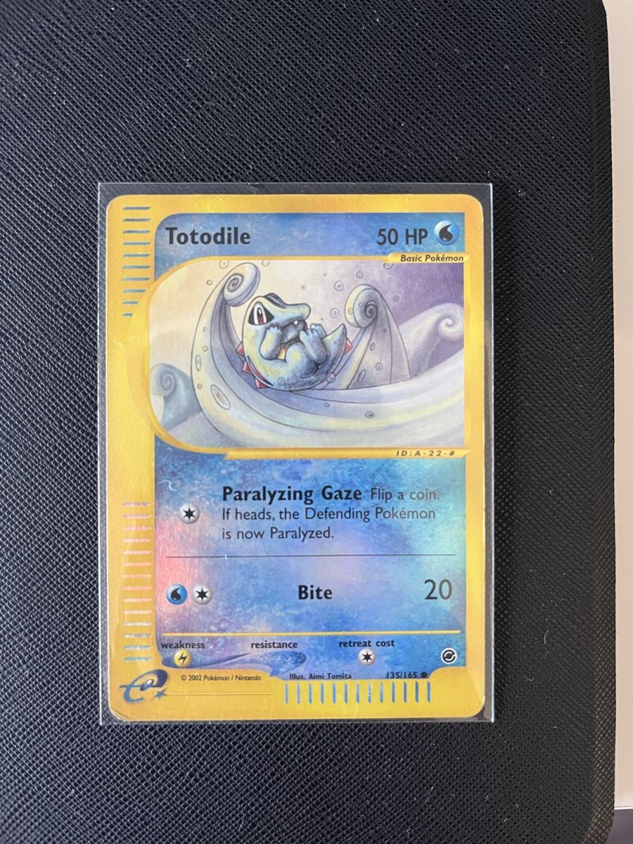 Pokémon Carte collezionabili: Totodile Expedition Base Set EN Reverse Holo – Usato da Massagno venduto da Pkmn93