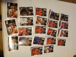 Viele Fussball Coca Cola panini