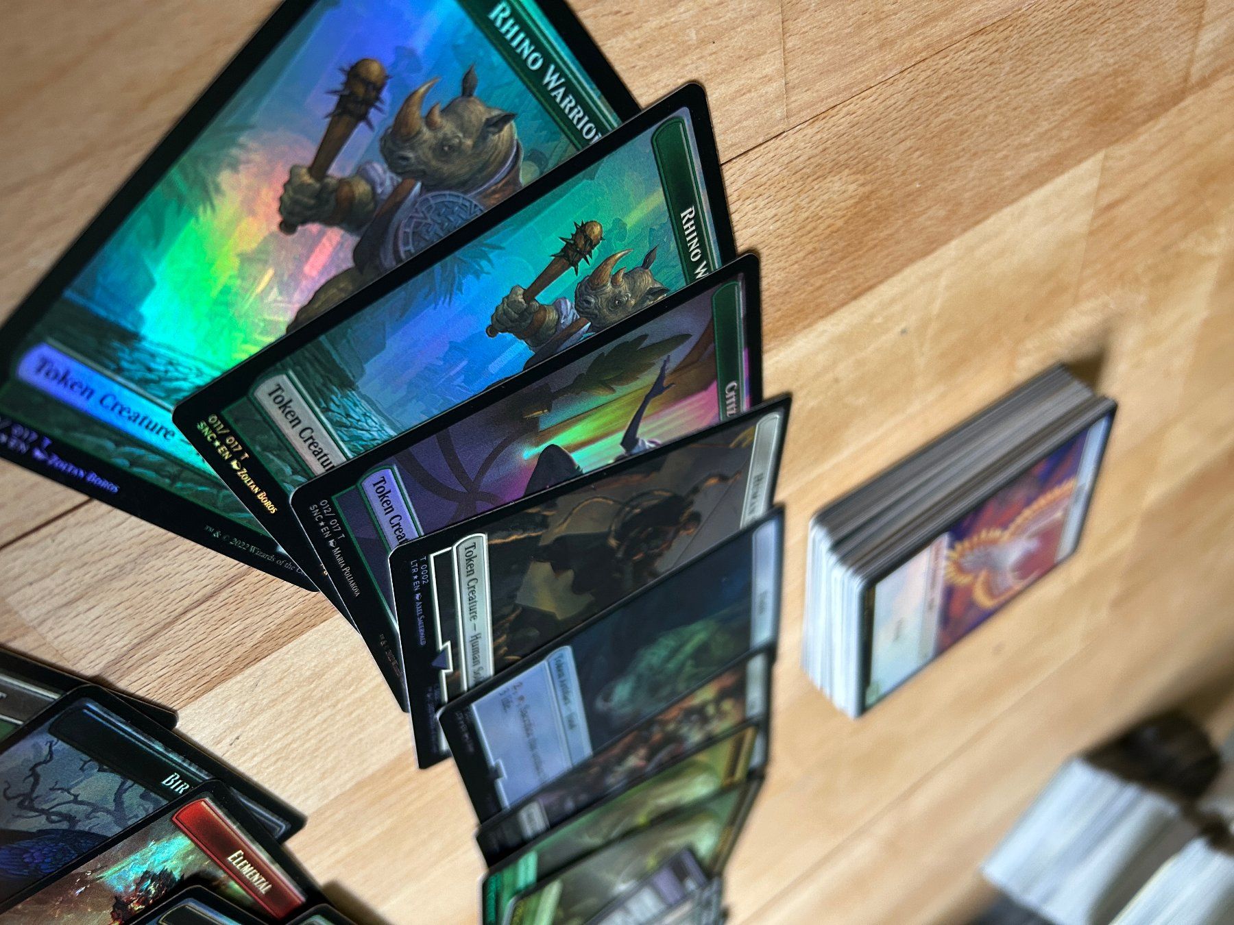 Magic The Gathering Carte collezionabili: Magic: The Gathering - 72 Foil Tokens – Usato da Aarau venduto da Maclovio 2