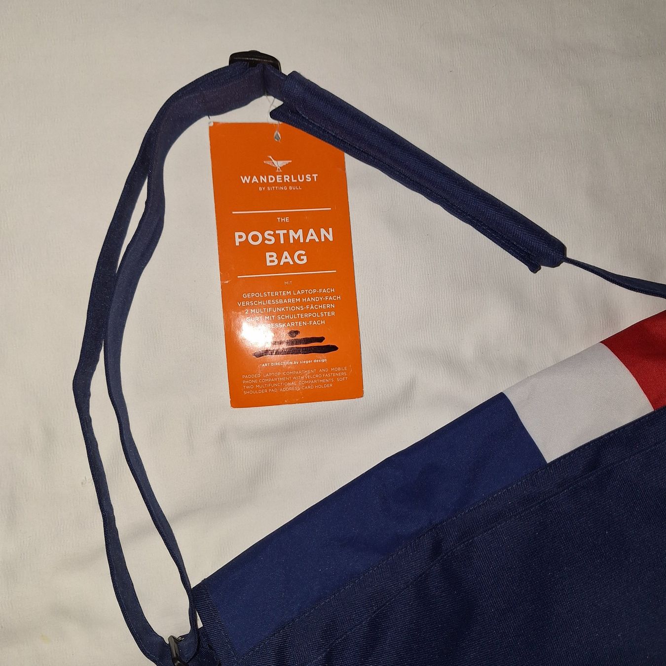 Borse: Wanderlust Postman Tasche "Union Jack" Cool Britannia – Nuovo (secondo la descrizione) da Waedenswil venduto da apple-cor 9