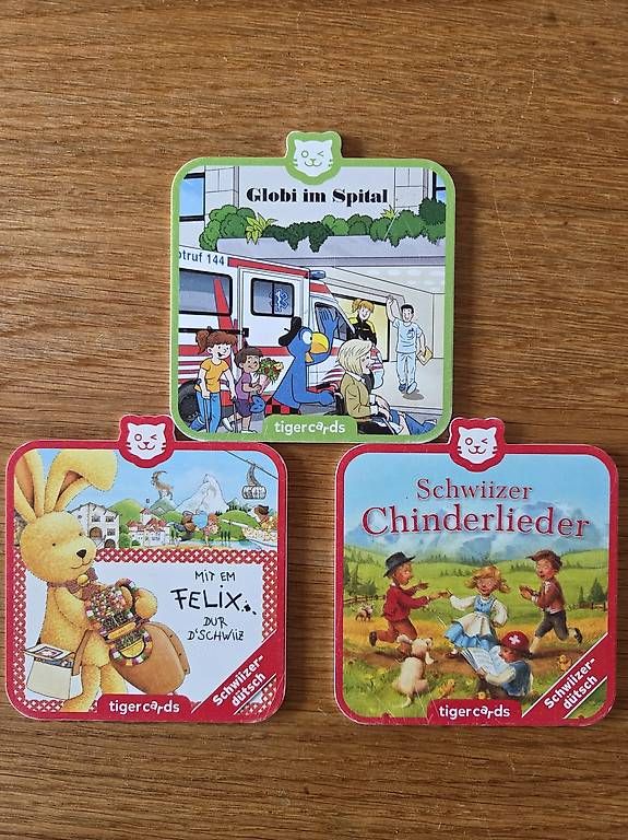 Hörbücher: Tigerbox Tigercards 3x – Gebraucht aus Rheinau von schalseb