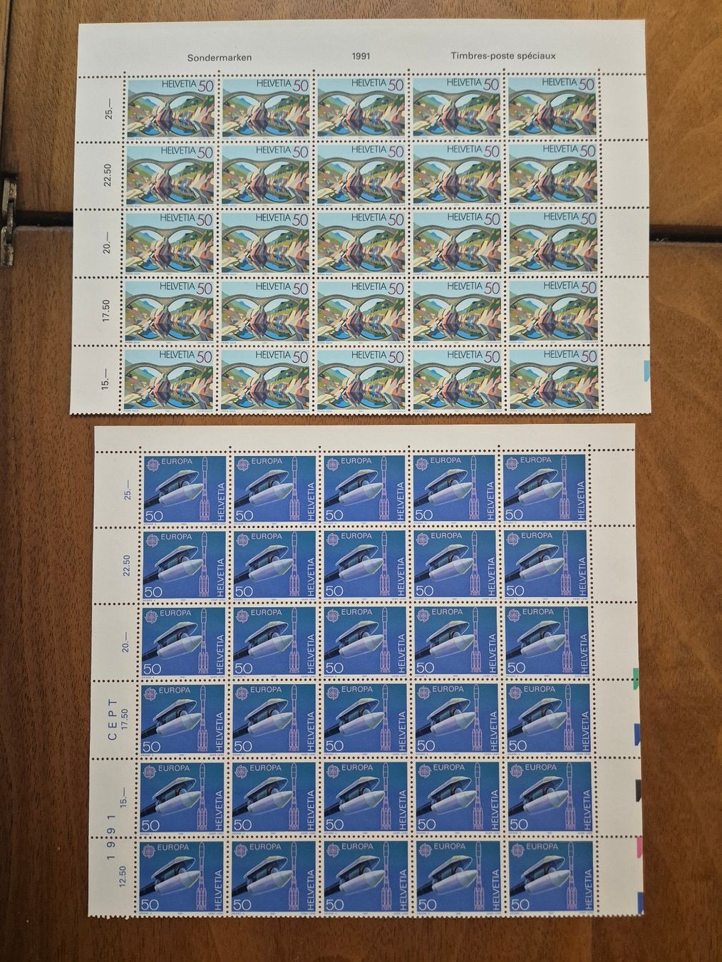 Tous les timbres: Frankaturware 100 CHF. GRATISLIEFERUNG ! – Neuf (Voir description) à Horgen par frankatur 2