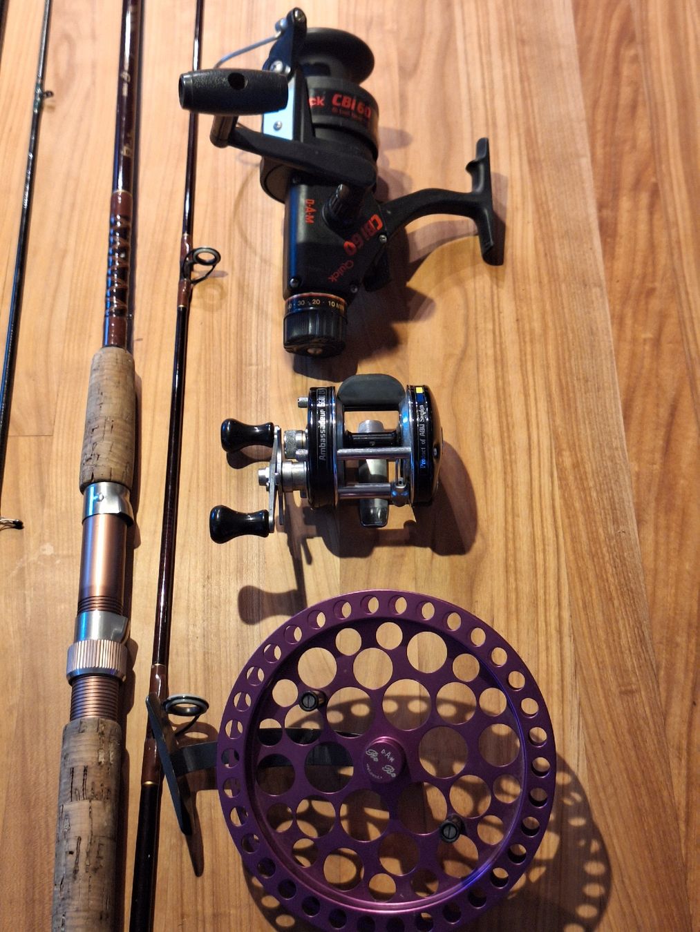 Canne da pesca: Rollen und Ruten – Usato da Hitzkirch venduto da Jmolly 4