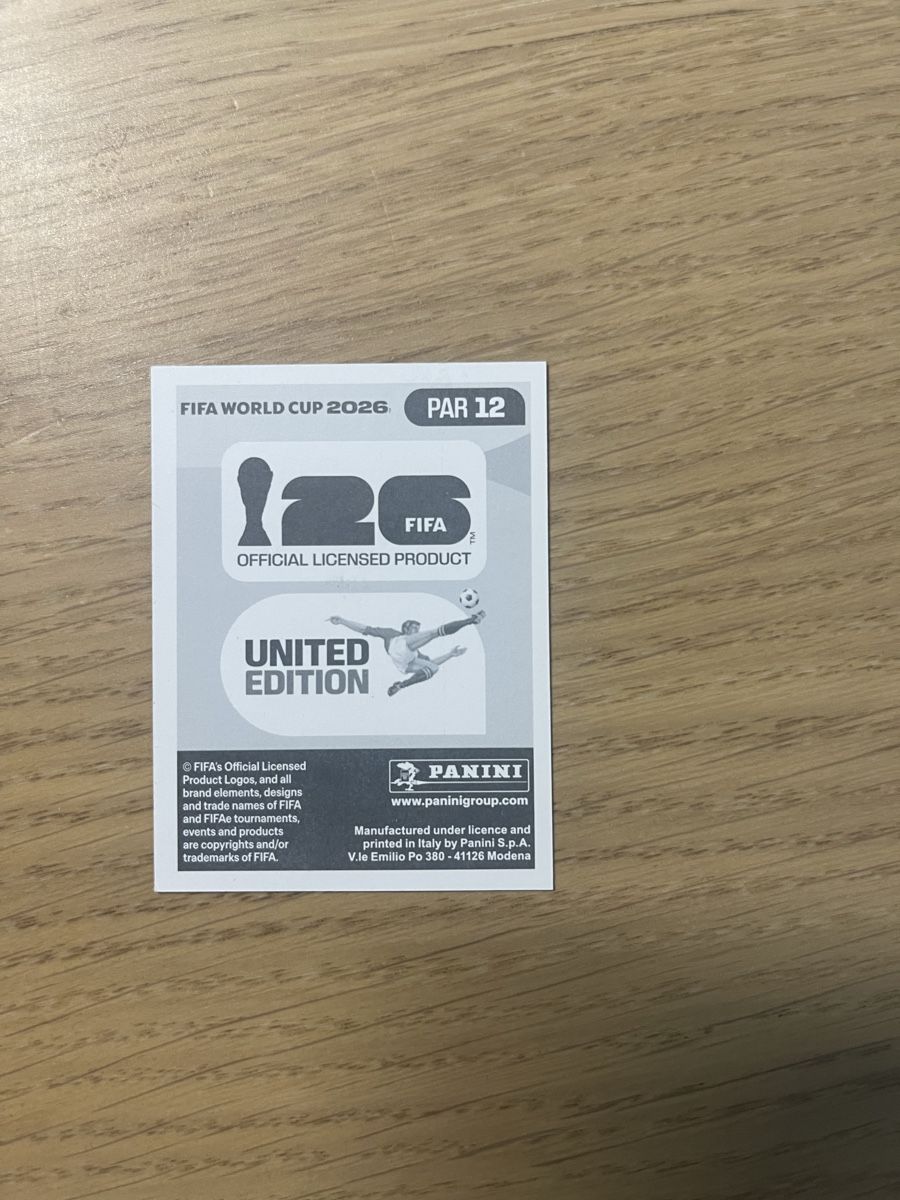 Aufkleber: Panini FIFA WC PAR 12 – Neu (gemäss Beschreibung) aus Lausanne 26 von mar_2ldv 1