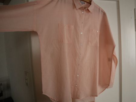 Oversize Bluse, rosa, Gr. 38 / M