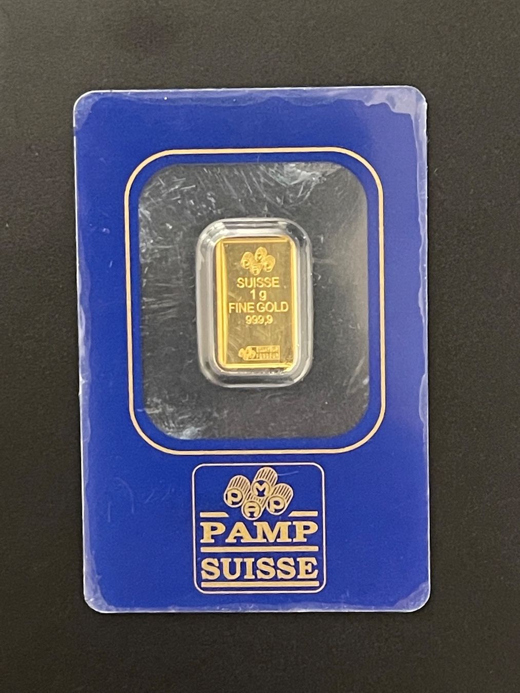 Pamp Metalli preziosi: Goldbaren 1g Pamp Swiss – Nuovo e nell'imballaggio originale da Untersiggenthal venduto da byiggy