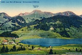 Lac Noir - Schwarzsee + c1910
