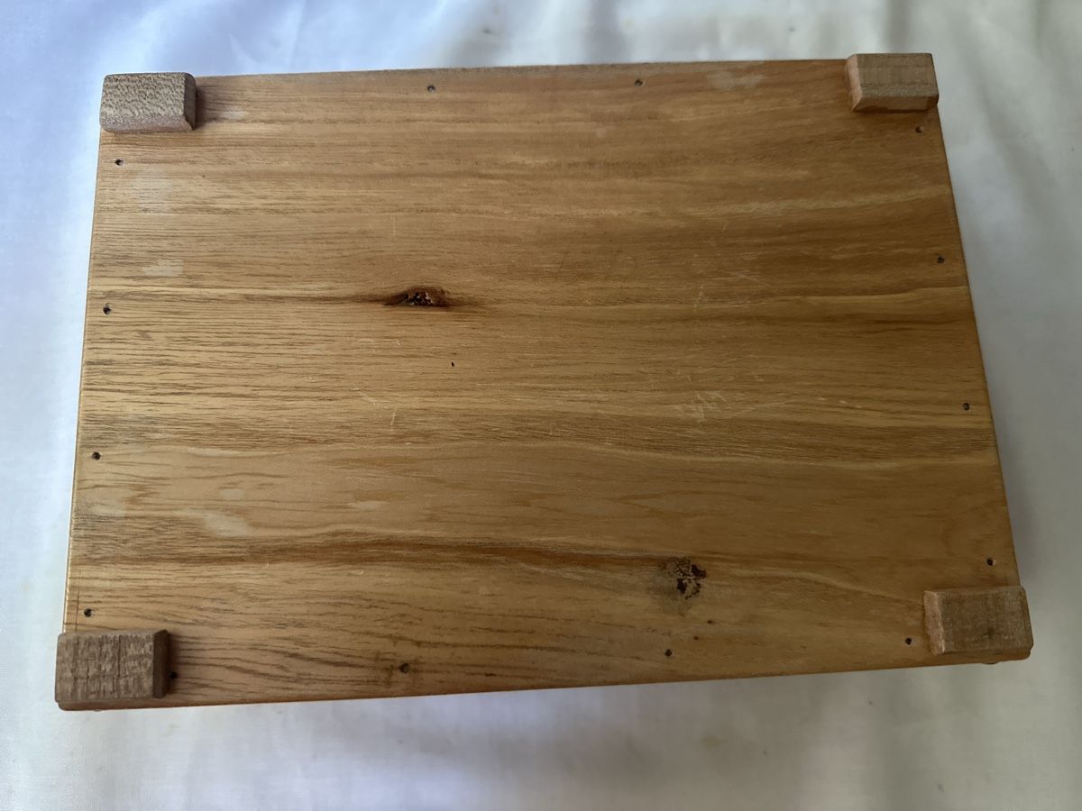 Schmuckkästen: Holz Schmuckschatulle mit Einsatz – Gebraucht aus Zürich von Chaeffeler 6