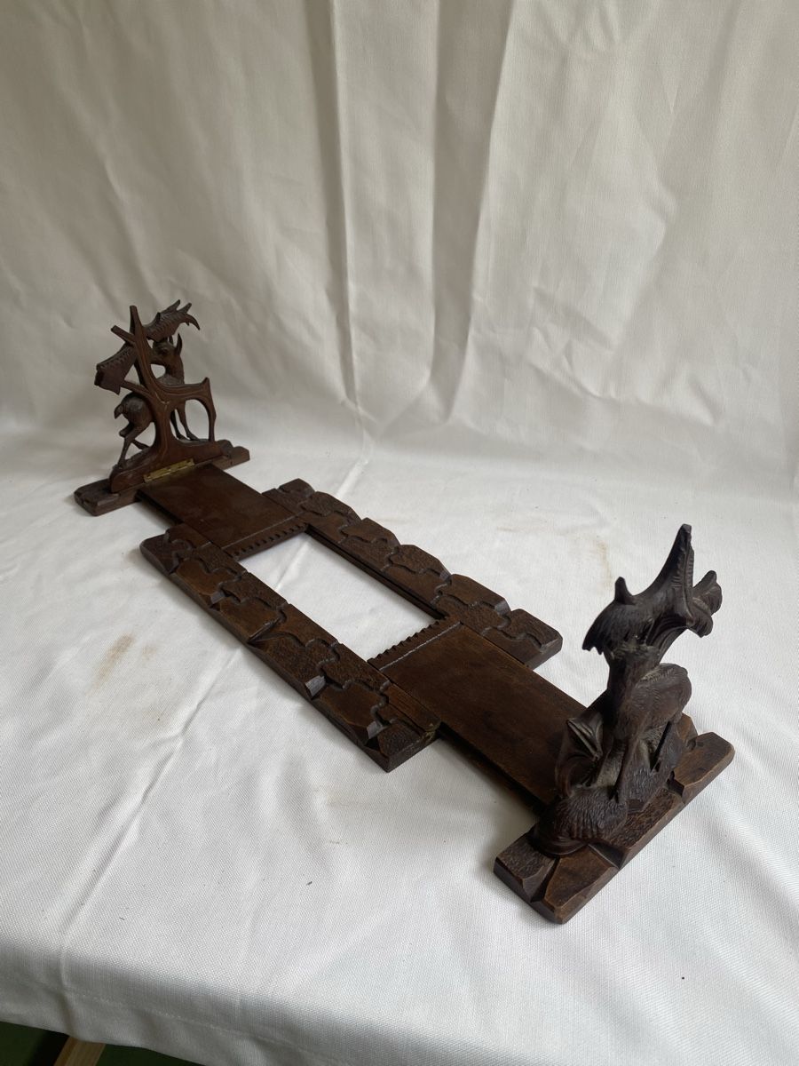 Altro in Decorazioni & Accessori: Antique Brienzer 1890s sliding book holder – Usato da Prangins venduto da melodeonman 7