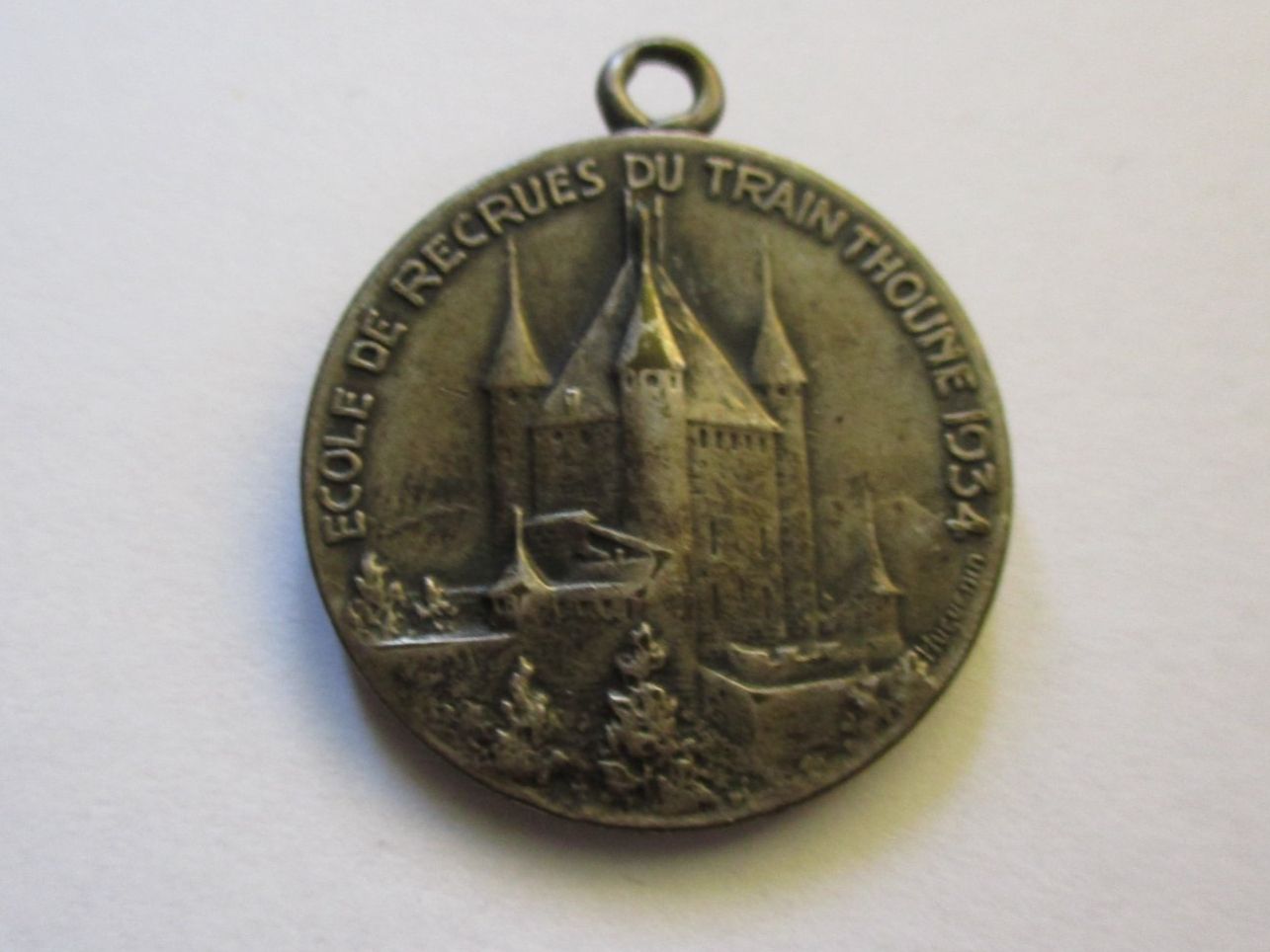Medaglie: Médaille Ecole Recrues Train Thoune 1934 – Usato da La Sarraz venduto da vic_v6kz