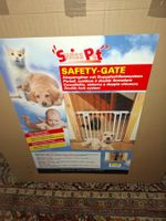 Swiss Pet SAFETY-GATE Absperrgitter 75-80cm / nie benutzt