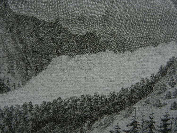 Stiche: Vue glacier Grindelwald – Gebraucht aus Risch von Rischli15 8