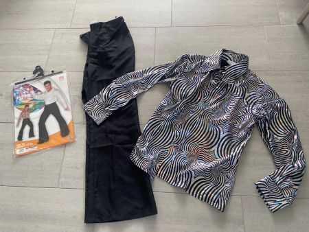 Discohemd und Hose - 70er Jahre - Fasnacht Kostüm