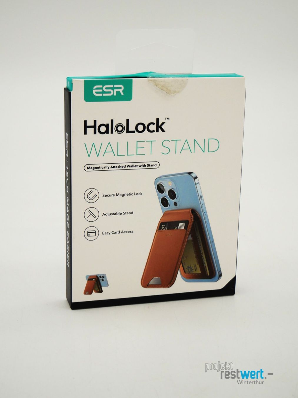 Brieftaschen: ESR HaloLock Magnet-Geldbörse mit Standfunktion – Neu (gemäss Beschreibung) aus Winterthur von Restwert_Winterthur 6