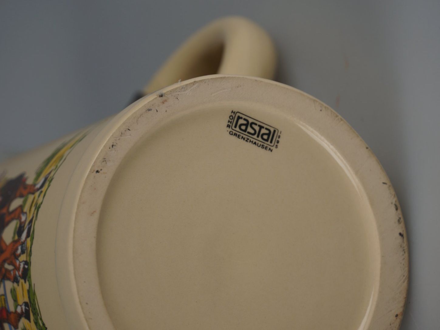 Feldschlösschen Bicchieri: Feldschlösschen 1l Bierkrug – Nuovo (secondo la descrizione) da Rüti ZH venduto da Restwert_Rueti_ZH 6