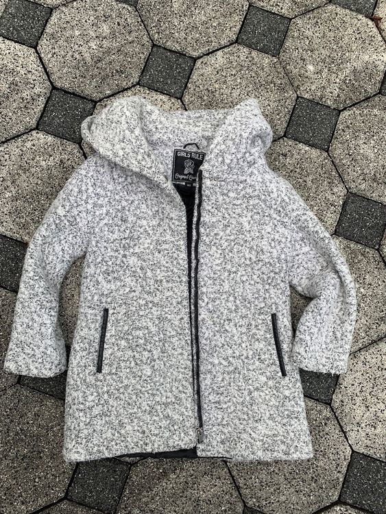 Winterjacke Für Mädchen - Warme Daunenjacke Mit Kapuze 5-10 Jahre