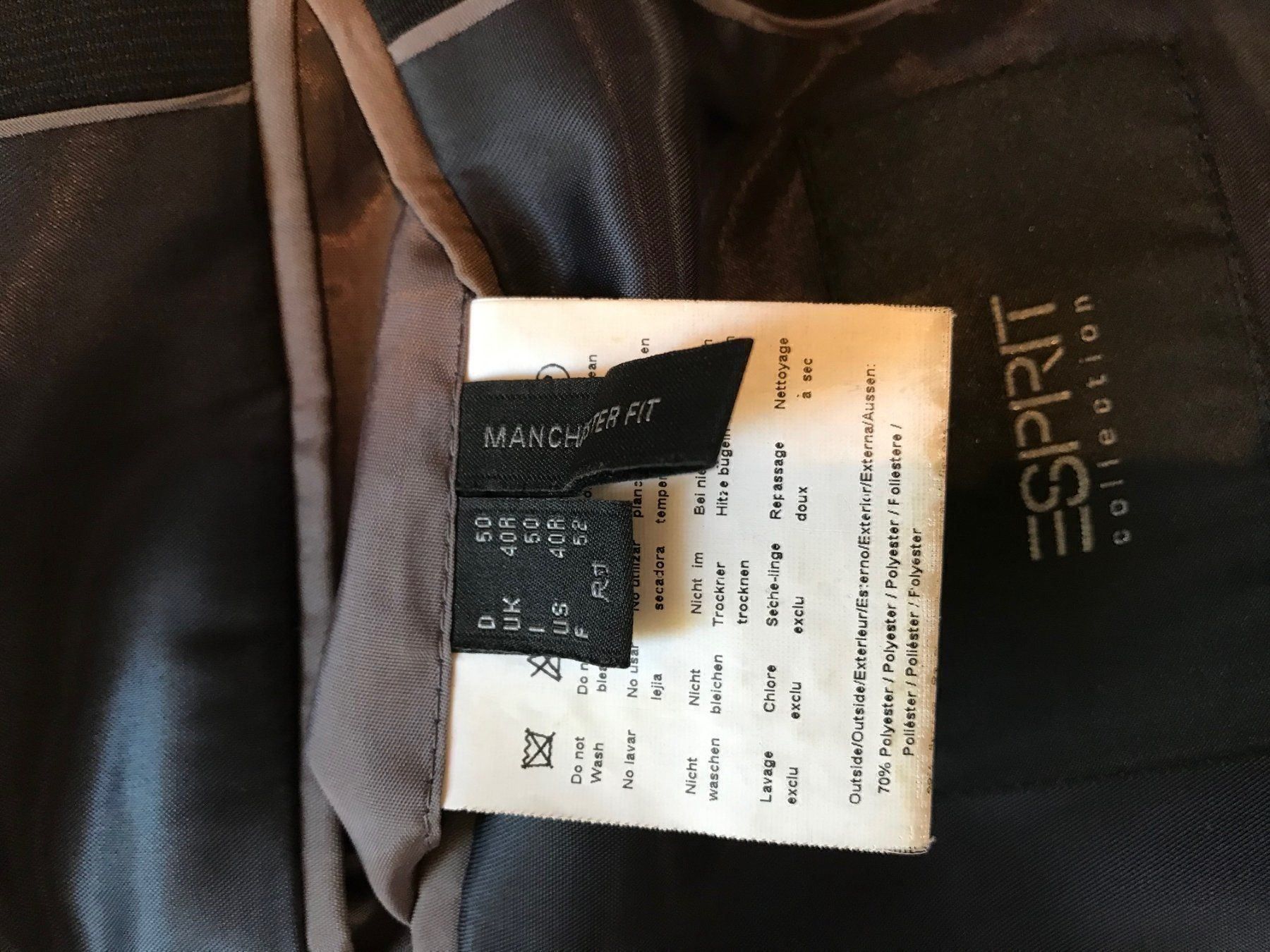 Giacche: Blazer dunkelbraun von Esprit – Usato da Baar venduto da moritz1960 1