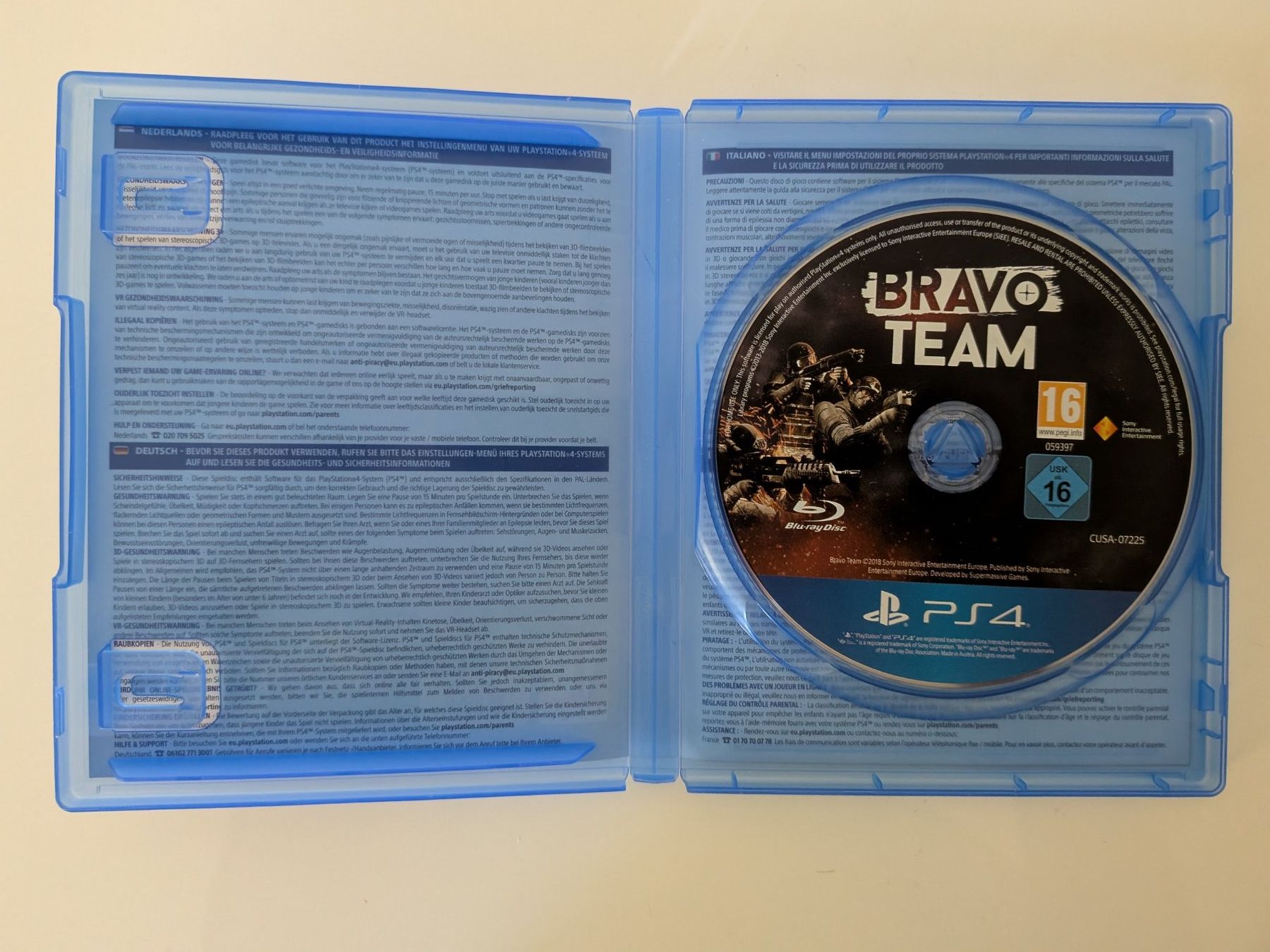 Sony Spiele: Playstation 4 - Bravo Team ab 1Fr – Gebraucht aus Kappel SO von Knoggaz 1