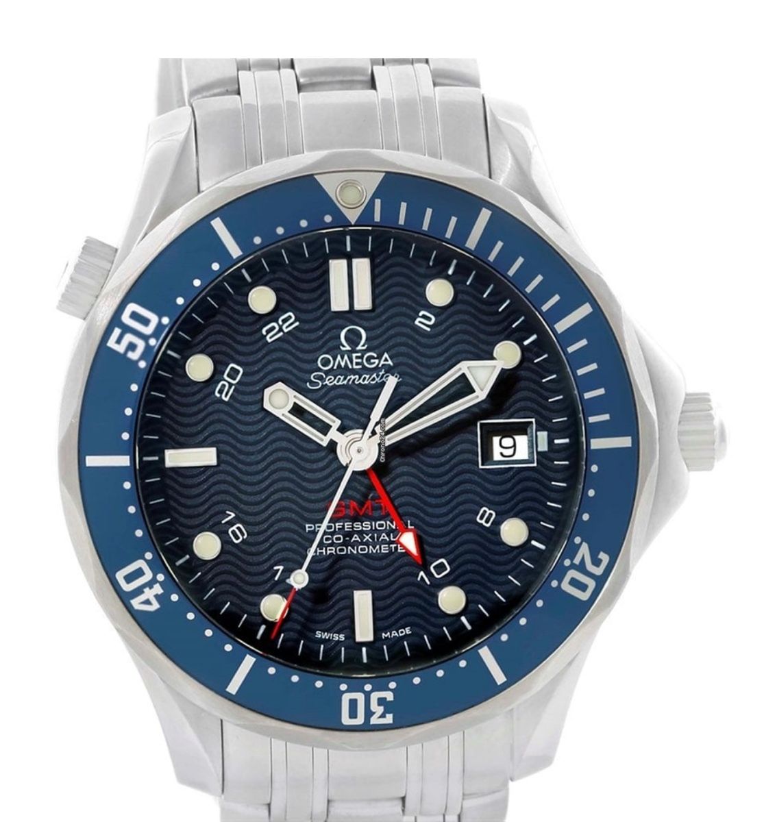 Omega Orologi: Omega Seamaster GMT Co-Axial – Usato da Dielsdorf venduto da HorologyVault 1