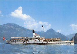 Vierwaldstättersee, DS GALLIA, Baujahr 1913