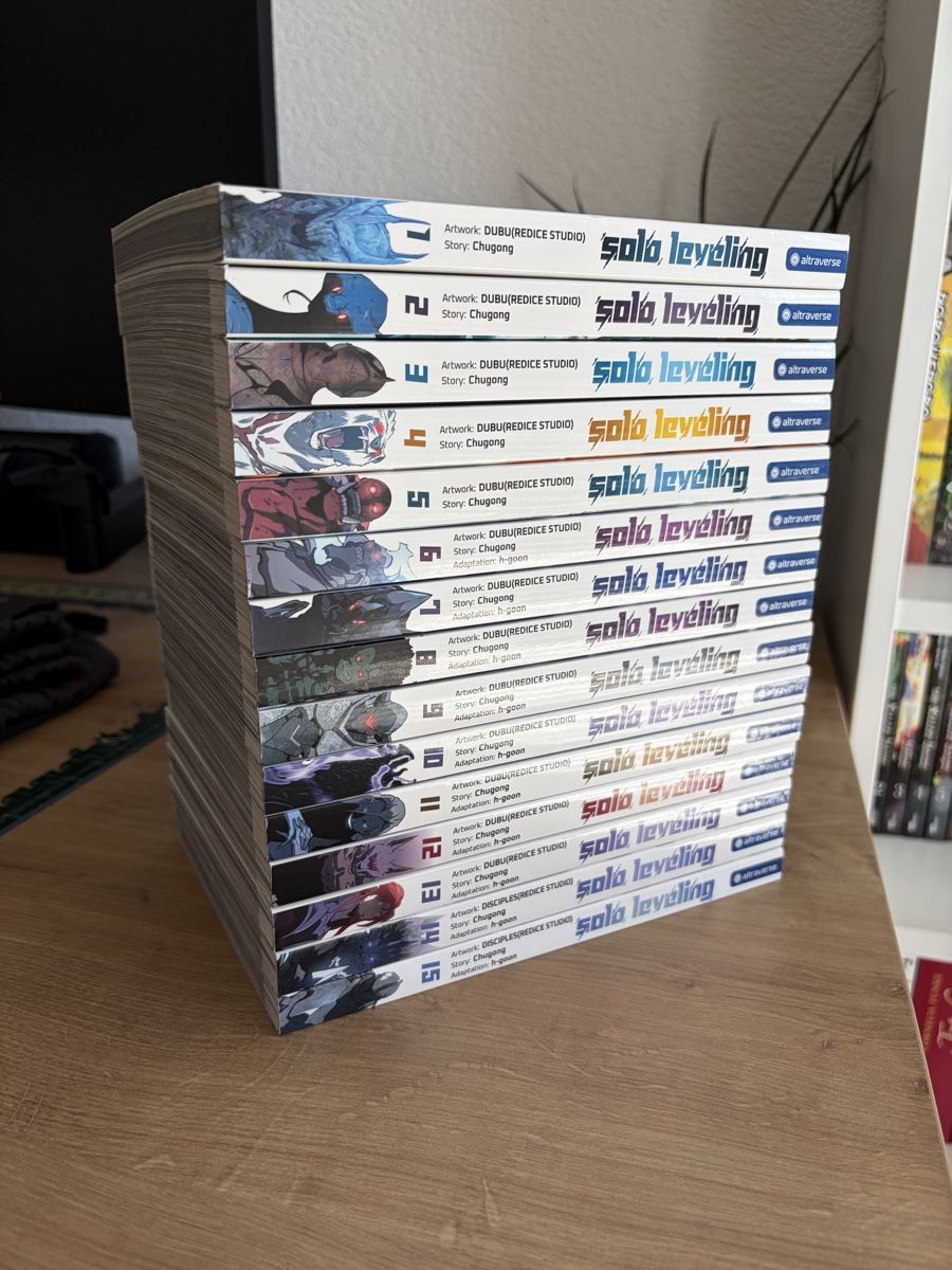 Fumetti: Solo Leveling Komplett – Nuovo (secondo la descrizione) da Goldach venduto da koizumski 1
