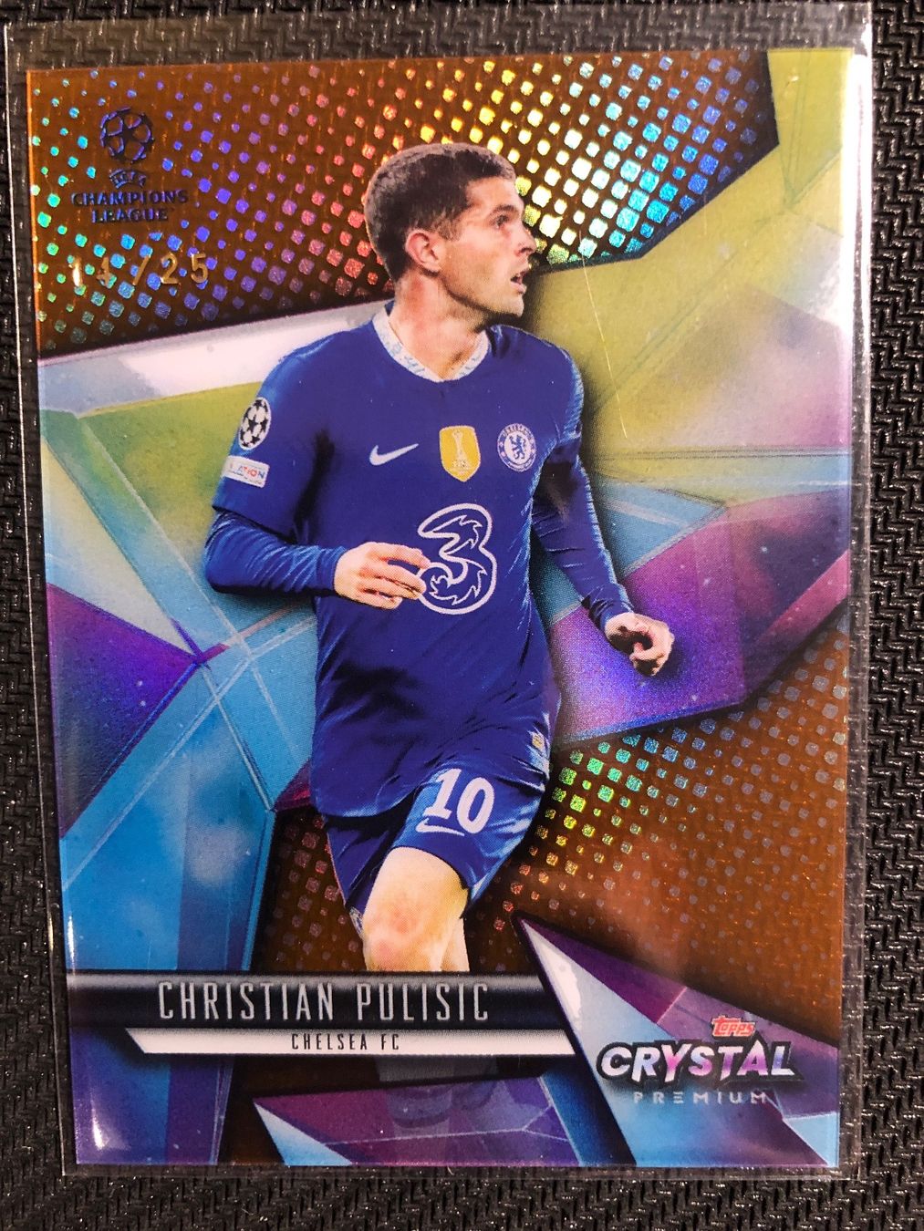 Topps Carte collezionabili: Topps Crystal Christian Pulisic 14/25 – Usato da Wangenried venduto da Garagara
