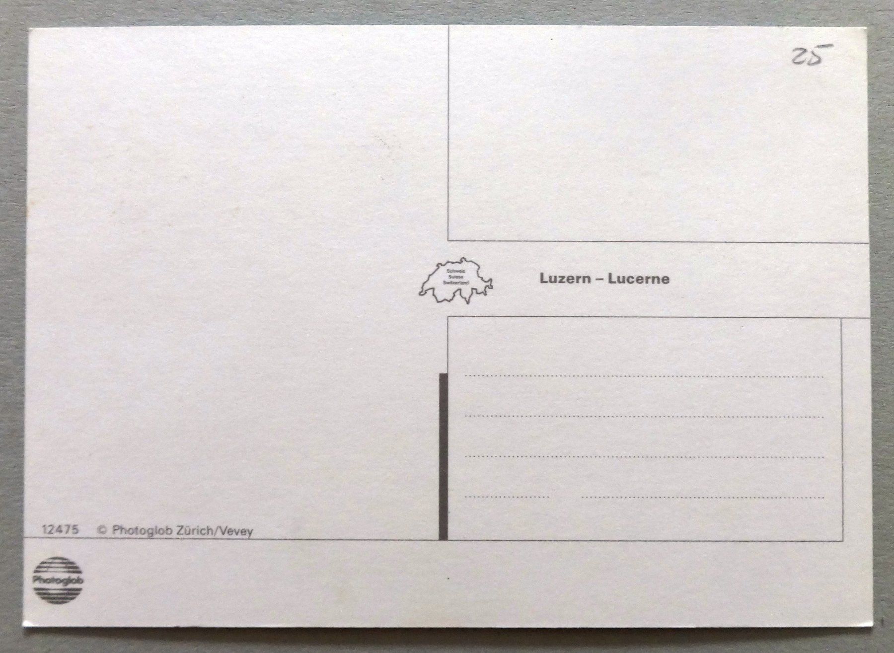 Cartoline postali: Luzern - Lucerne – Usato da Fétigny venduto da Billy2miny 1