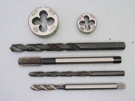 Spez. Foto Stativ Gewindebohrer & Filieren 1/4" & 3/8" #WZ1
