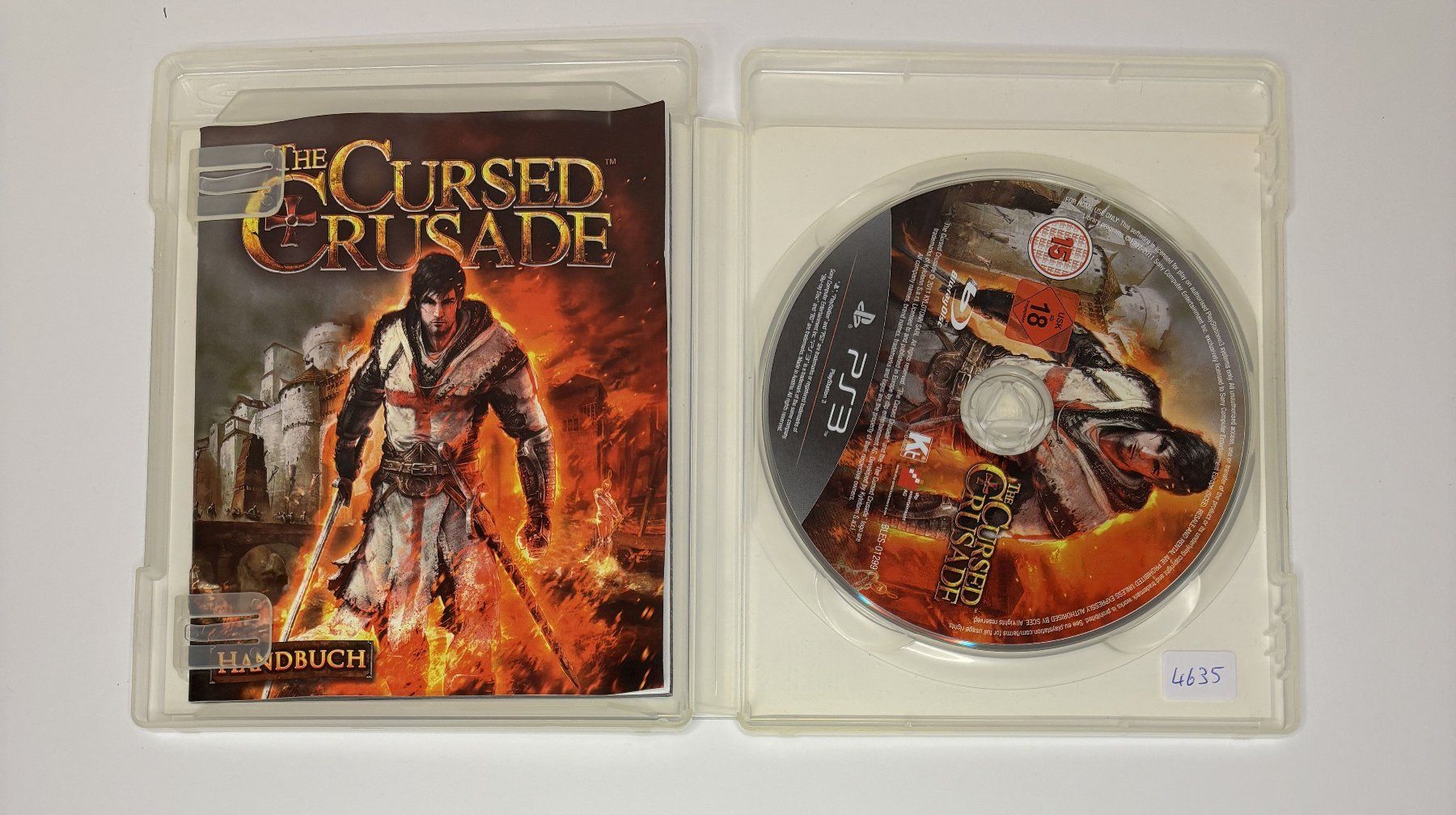 Giochi: PS3 - The Cursed Crusade – Usato da Allschwil venduto da Bullach 1