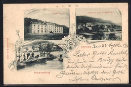 Brugg, Caserne und Parkplatz, Brückensc