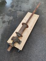 Alte Aufwicklung, alte Transmission, Alter Kran, Alteisen