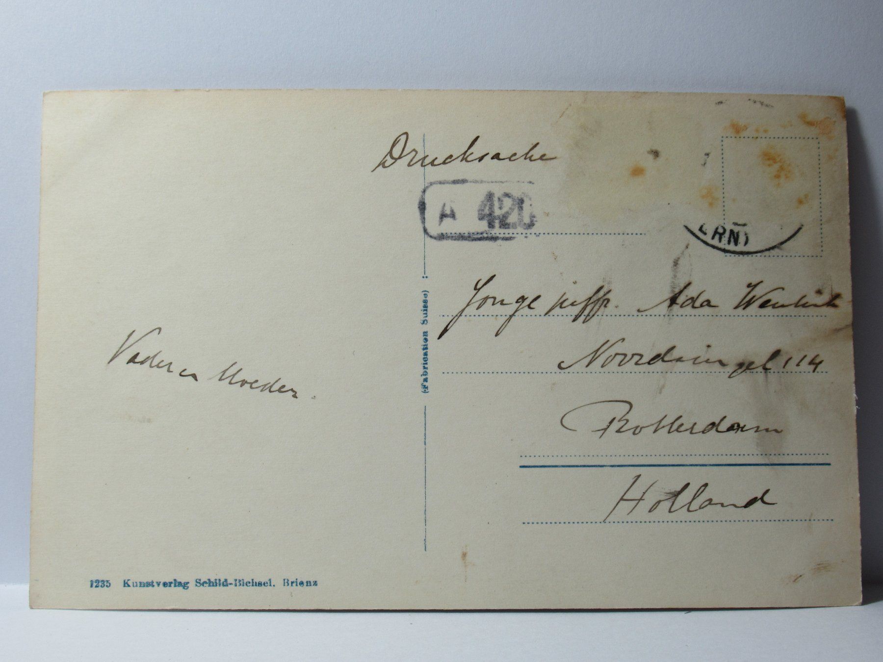 Cartes postales: Trümmelbach , 5 ter Fall – D'occasion à Grenchen par Bluemchen1900 1