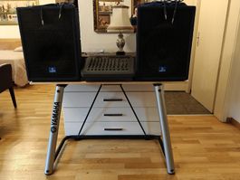 Evolution 400E Powermixer und LEM PFM 12.2 Lautsprecher
