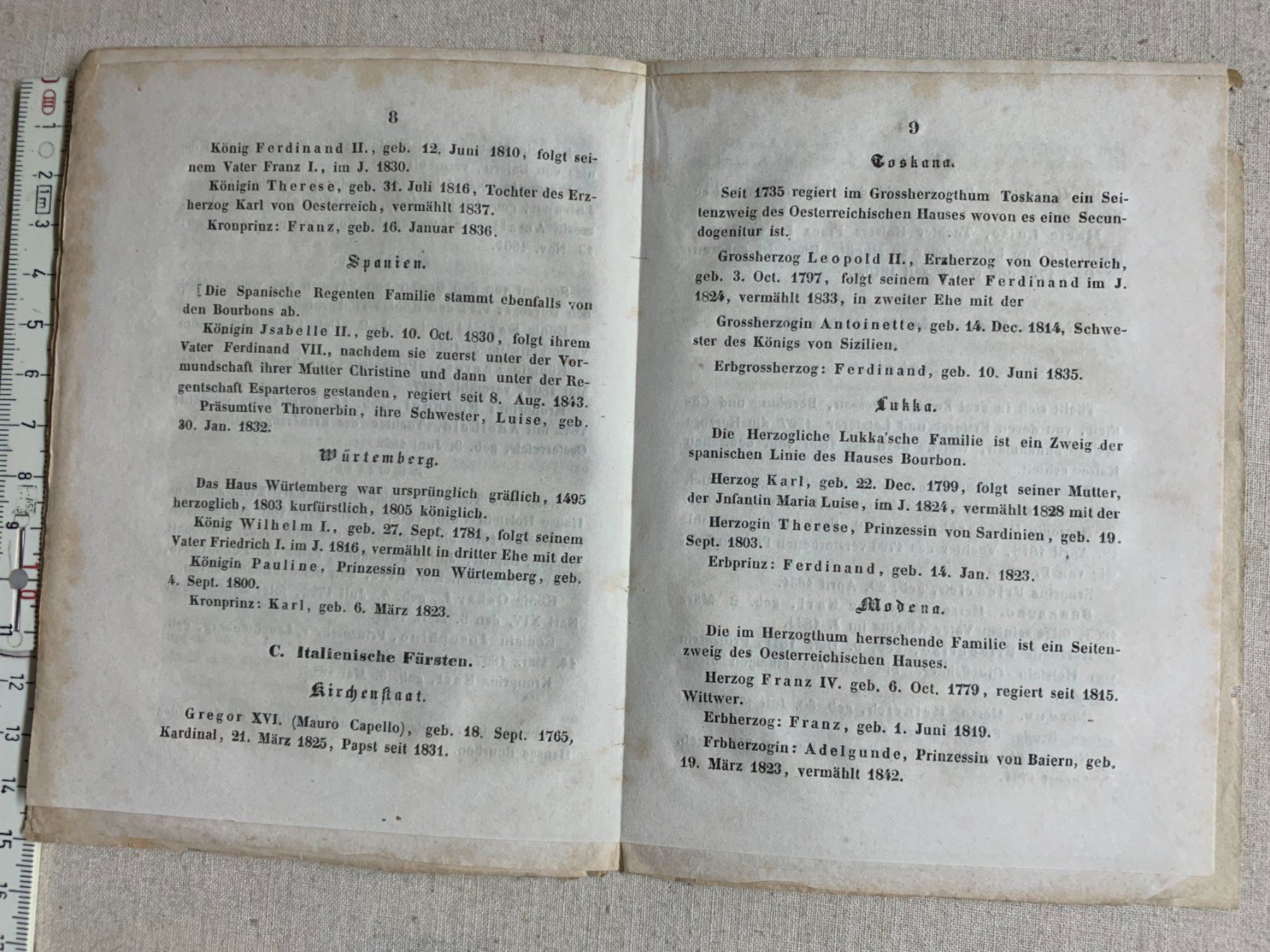 Documenti: "Schweizerischer Militär - Almanach - 1845" – Usato da Sorengo venduto da 74in 2