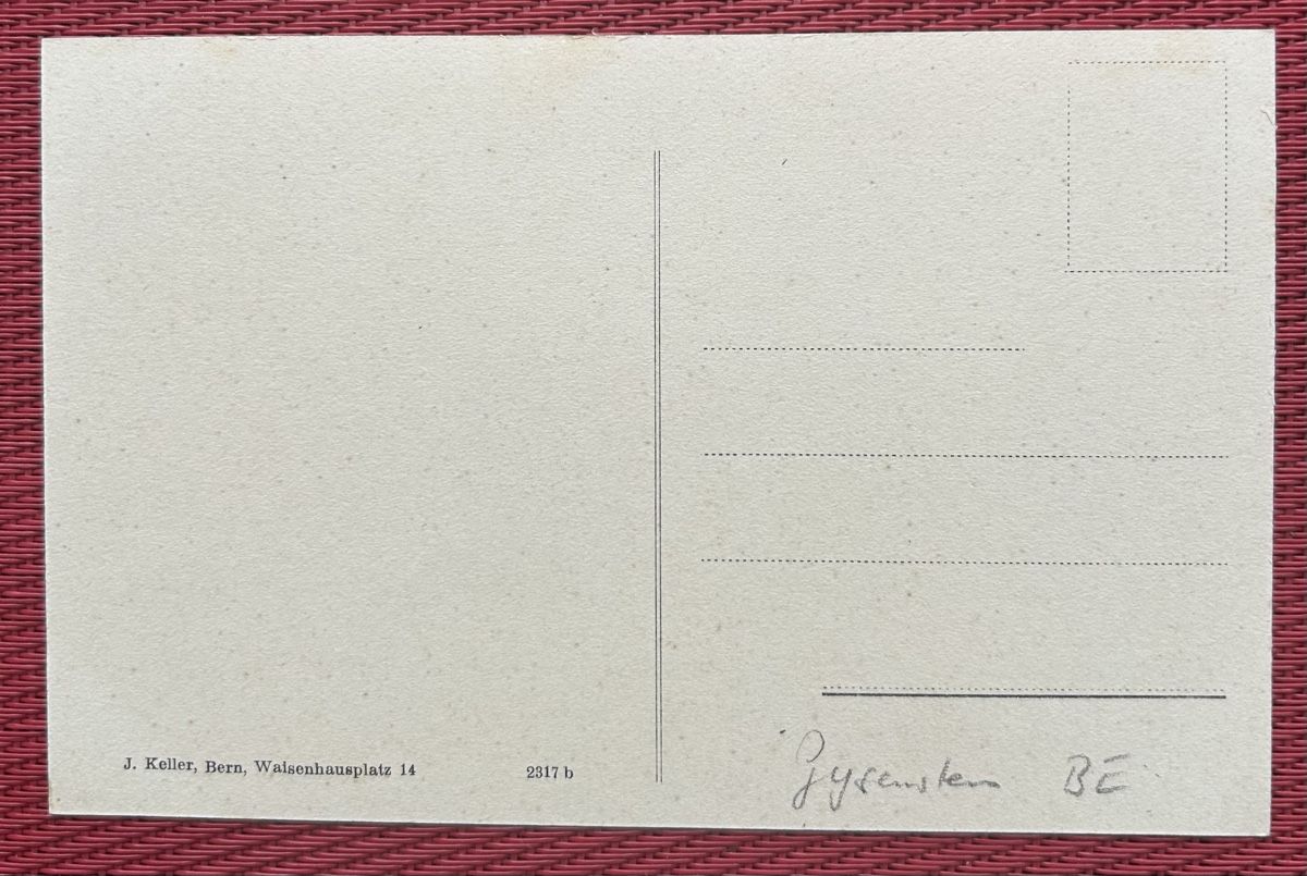 Cartoline postali: Gruss aus Gysenstein 3-Bildrig  – Usato da Horw venduto da Tellbub 1