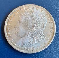 Silbermünze USA 1 Dollar 1884 „Morgan Dollar“