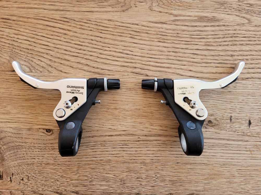 Shimano Bremshebel BL-M421 L Schwarz | Für V-Brake | 2-Finger Hebel Links