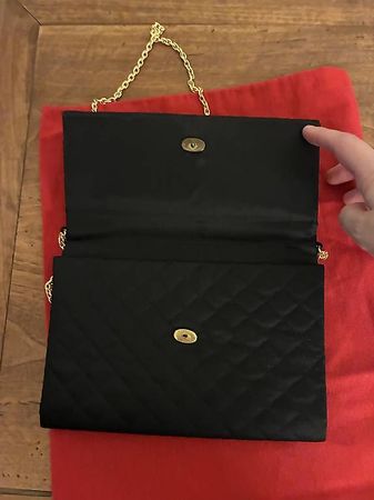 Sac à main soirée noir