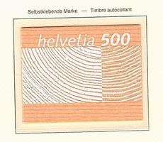 2004 Schweiz Nr. 1819 Holzmarke **