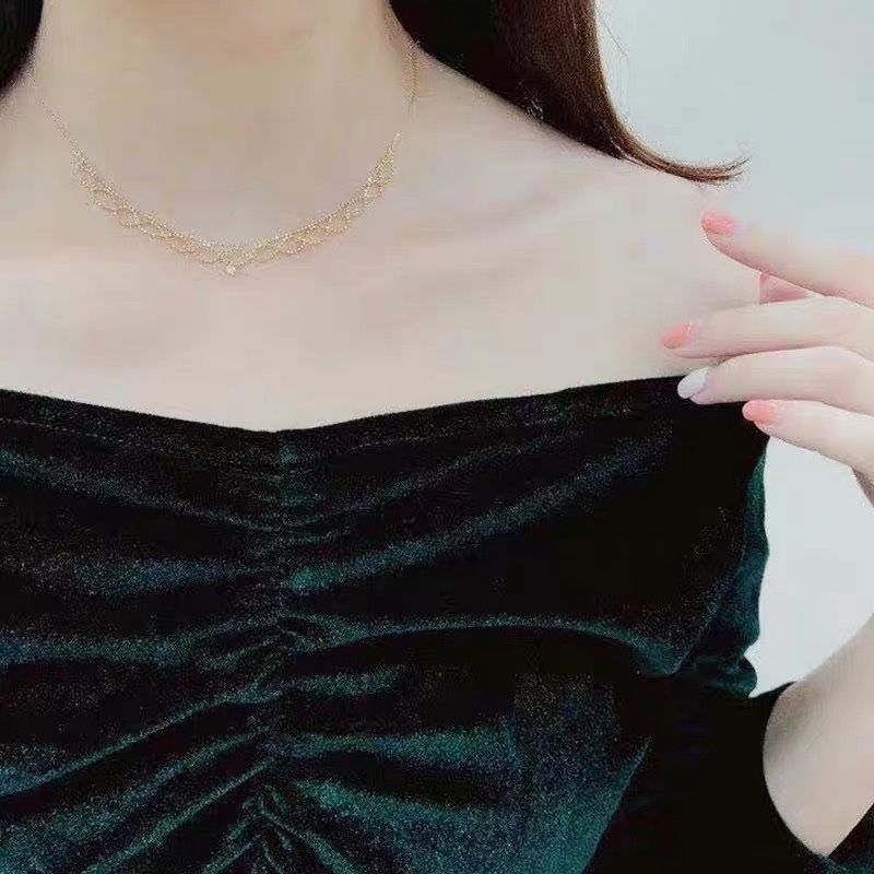 Catenine: 18k Gold kette mit Diamant – Nuovo e nell'imballaggio originale da Sarnen venduto da Yingsperlen1 2