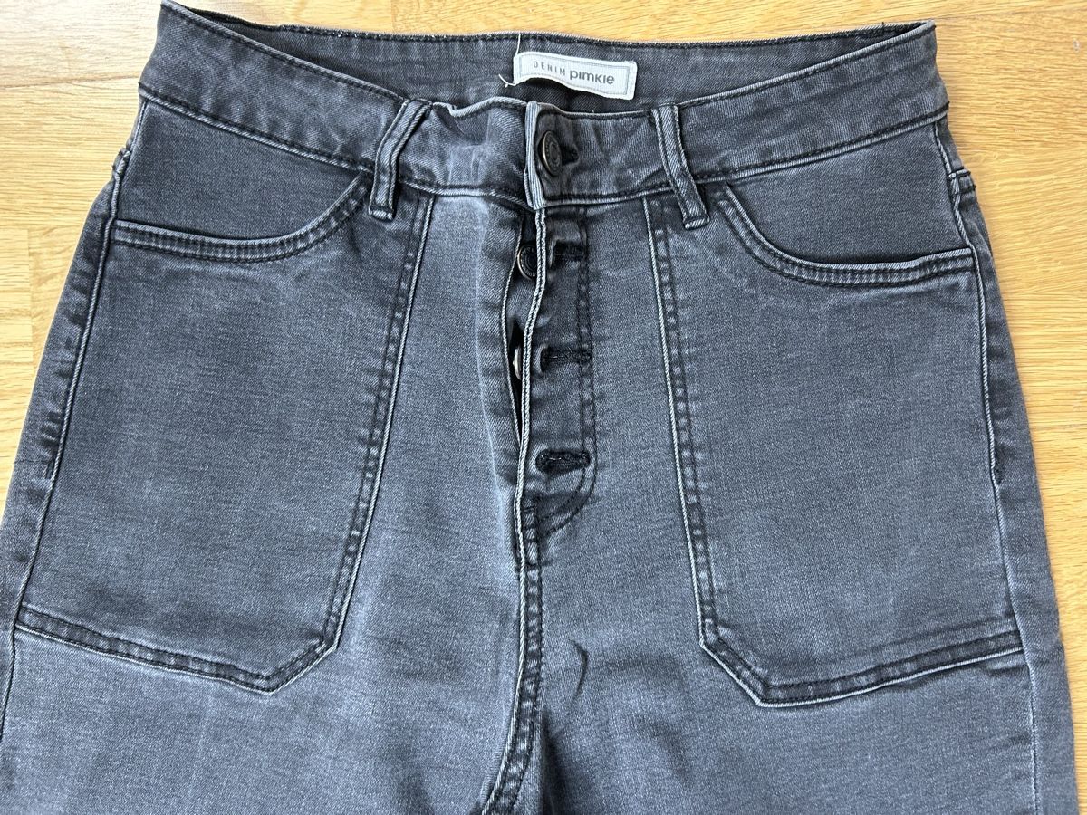 Pimkie Jeans: Jeans noir sans ourlet T 44 – Usato da Daillens venduto da guisepa 4
